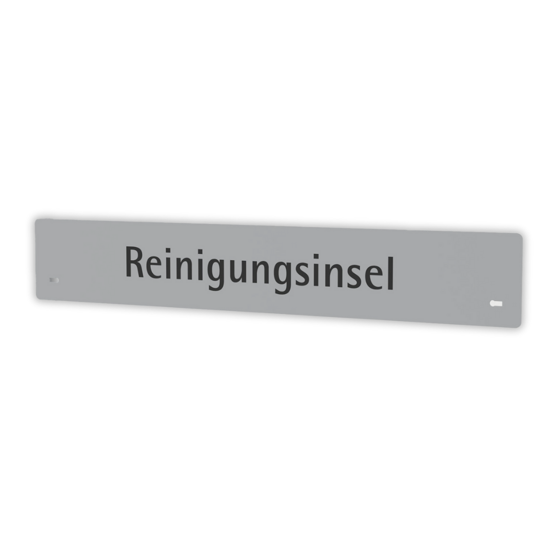 Das Beschriftungsset von apra lean ist in verschiedenen Ausführungen erhältlich und lässt sich individuell beschriften. Dieses enthält keine Aufschrift.