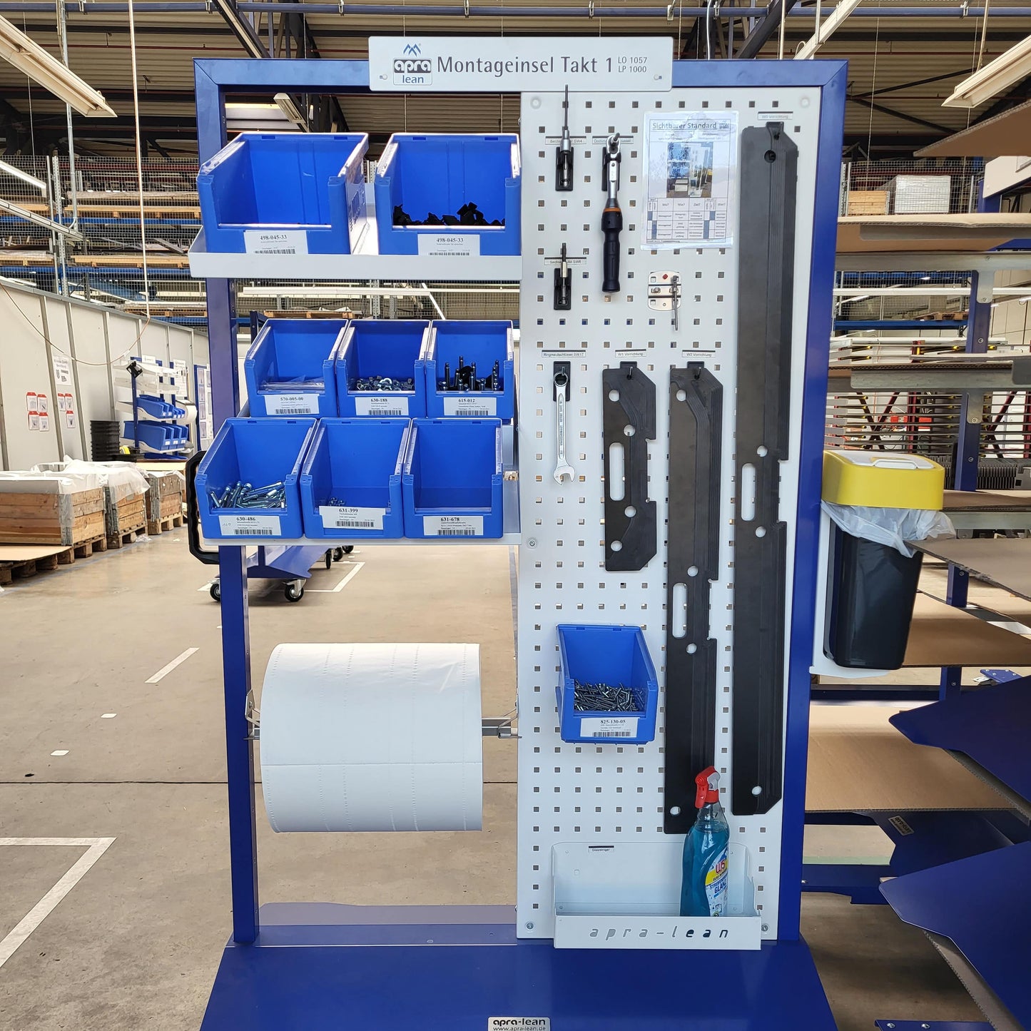 Montageinsel zweifach - apra-lean