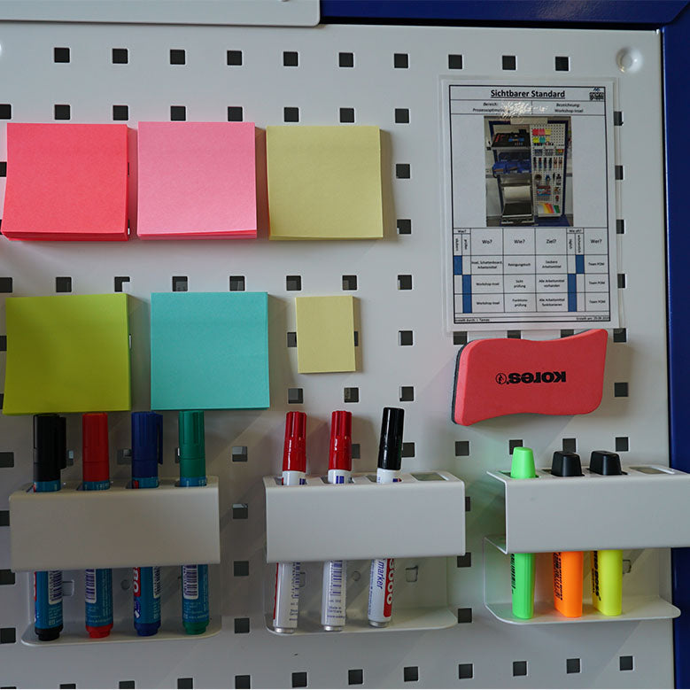 Stiftehalter von apra lean, bietet Platz fuer vier Stifte